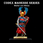 欧洲骑士 魔铸馆 EKcasting收藏级金属兵人 瓦尔特·冯·梅策