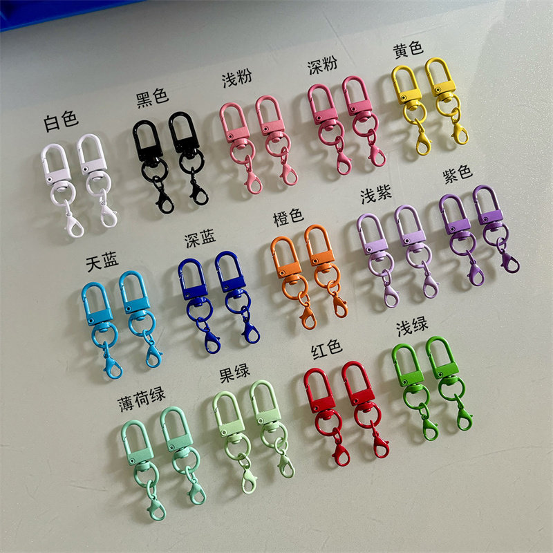 diy饰品 合金保色龙虾扣连接手机挂件/手机链