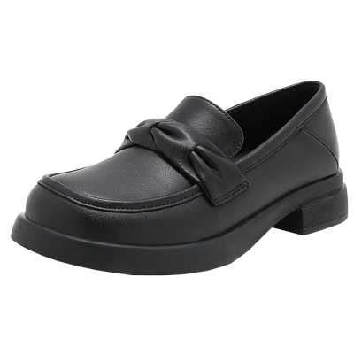 PM单鞋女春夏小皮鞋乐福英伦风