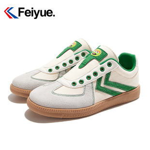 低帮百搭透气软底休闲鞋 款 719 女春季 飞跃x芝麻街联名一脚蹬帆布鞋