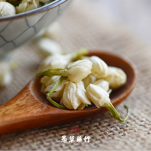 愚草茉莉花茶广西横县花蕾花苞