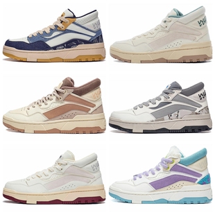 李宁惟吾MID男鞋秋冬季运动鞋板鞋加绒高帮休闲女鞋AGCT223/224