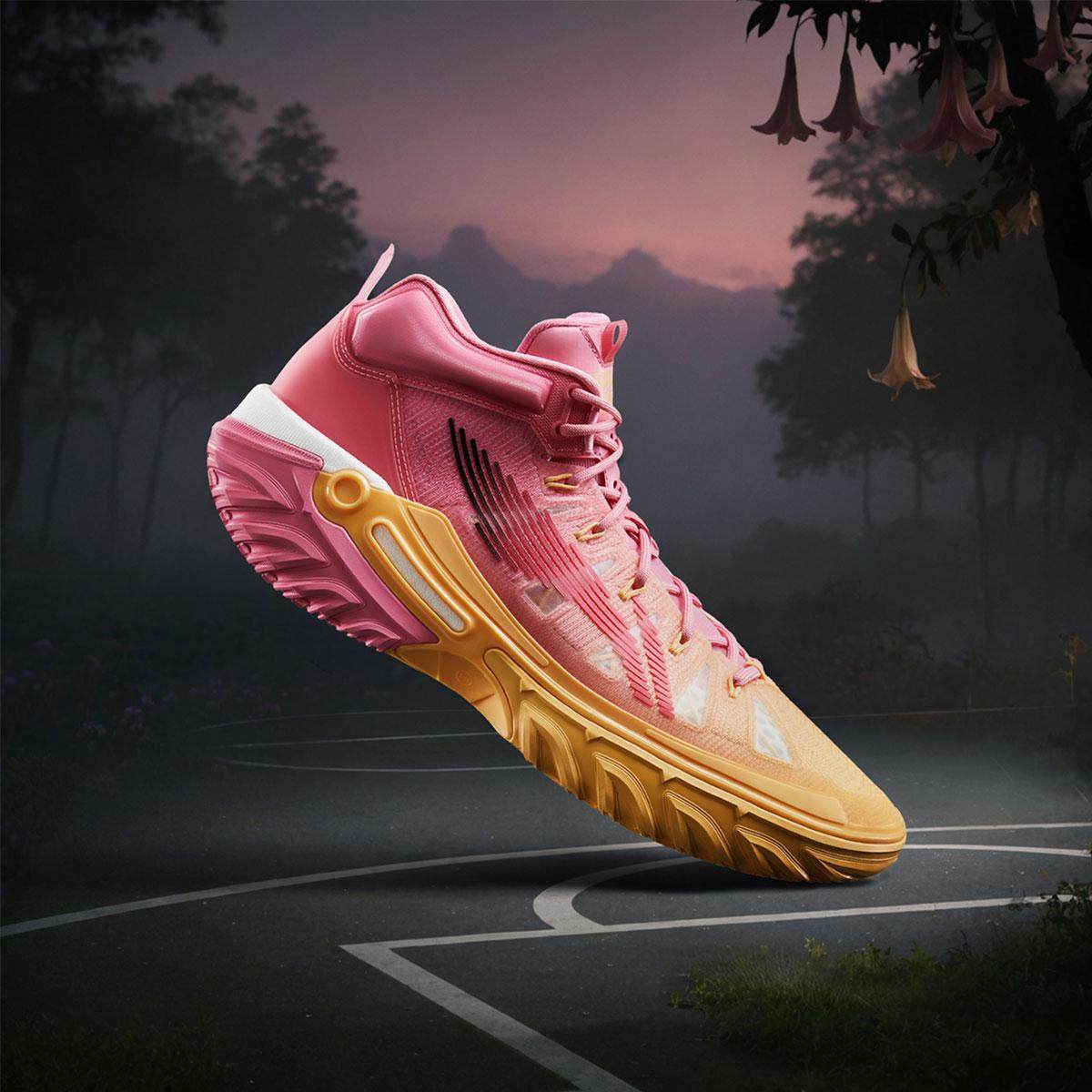 李宁桀骜2男子轻量高回弹高帮篮球外场鞋新款实战运动鞋男ABFU047