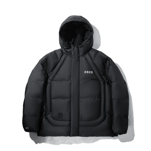 中国李宁羽绒服男士2025新款男装上衣冬季反光宽松运动服AYMV317