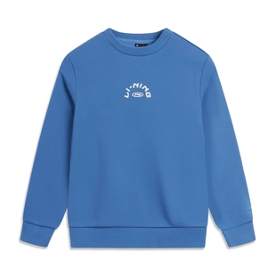 李宁男女小大童加绒保暖套头卫衣YWDV299