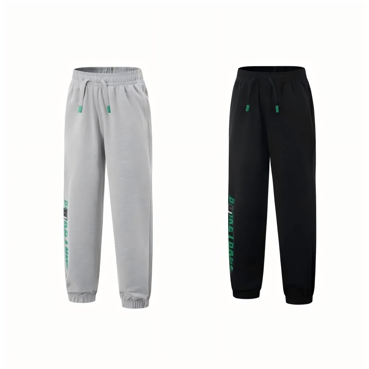 李宁夏季男童篮球宽松棉质轻薄透气凉感螺口休闲运动卫裤YKLV049