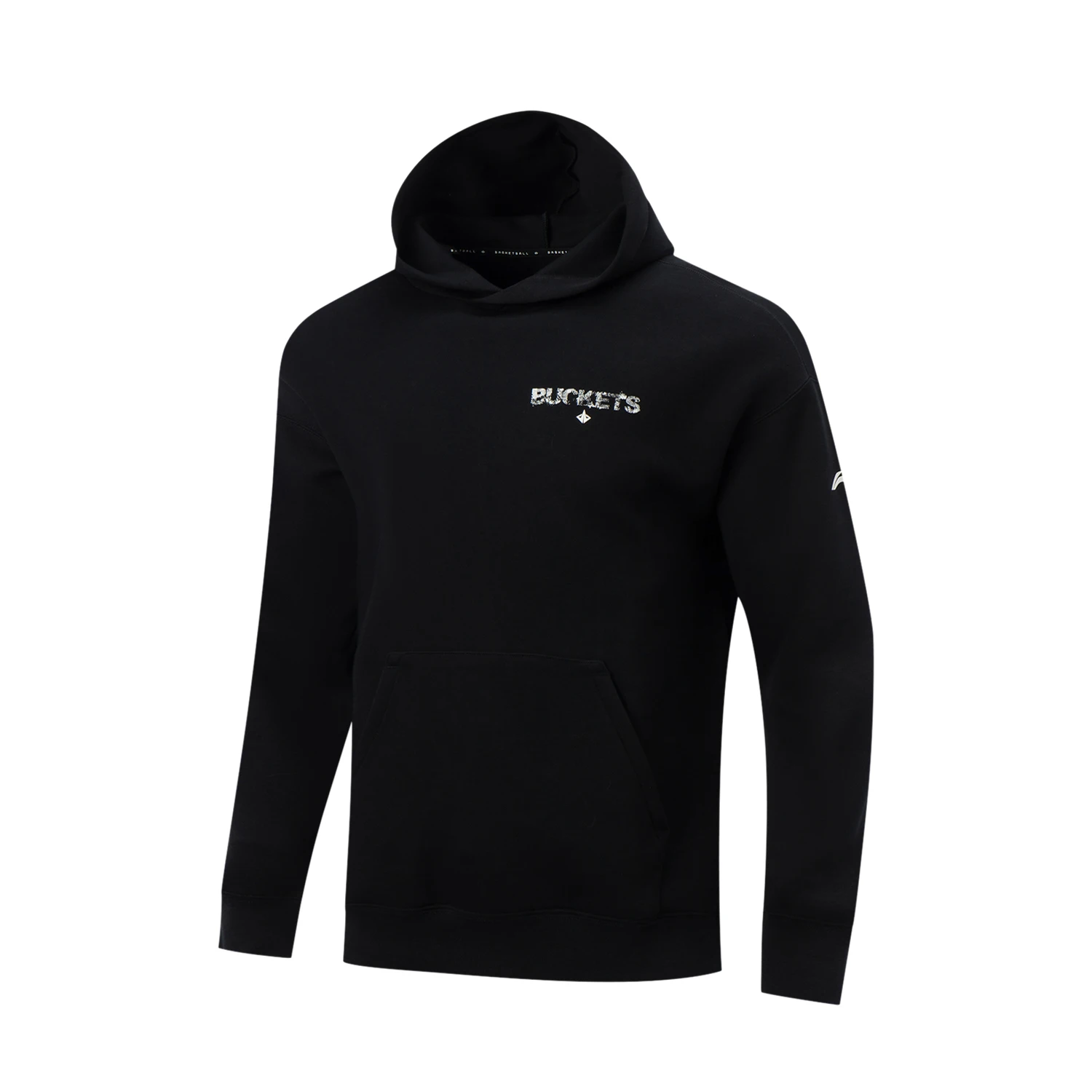 李宁带帽套头衫2026年男子专业篮球运动休闲卫衣宽松上衣AWDW051