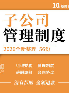 集团子公司组织架构图薪酬管理制度绩效考核管控培训ppt合作协议