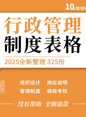 企业公司组织结构设计行政管理制度绩效考核指标费用管理表格模板