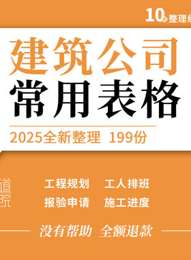 建筑公司建设工程施工进度规划工人排班材料采购报验申请表格模板