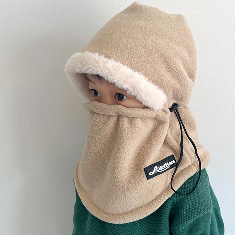 儿童帽子冬保暖男女童秋冬季围巾帽男孩围脖一体骑车护耳面罩挡风,童装/婴儿装/亲子装,帽子,淘宝优惠券,粉丝福利购,淘宝优惠卷