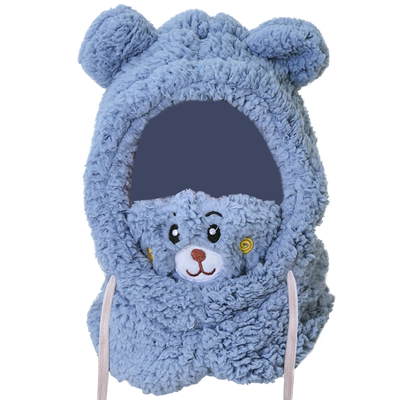 儿童防寒帽子全方位防护