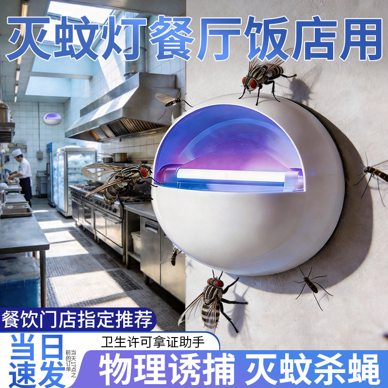 商用厨房室内消杀蚊蝇仿生灭蚊灯
