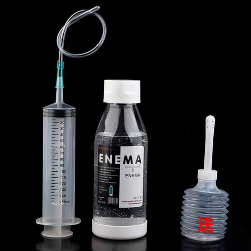 ENEMA posterior anus cleaning liquid water-soluble sex ENEMA