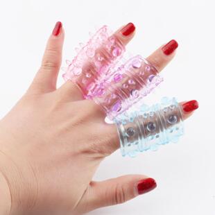 Granular Sperm Lock Ring Caterpillar Penile Ring Men's Long-