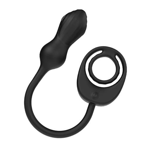 Adult Sexty sm Silicone Electric Shock Anal Plug Double Boun