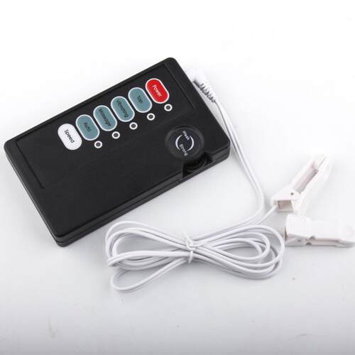 SM abuse milk Yin electric shock milk clip labial nipple con