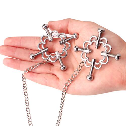 Fun Bell chain milk clip Yin milk clip nipple clip flirting