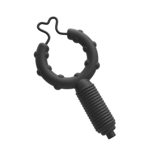 Vibrating locking semen ring male penis locking restraint fe