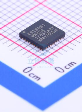 以太网芯片 KSZ8081MNXCA-TR QFN-32_5x5x05P MICROCHIP(美国微芯