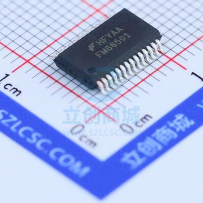 模拟开关-特殊用途 FMS6501MSA28X SSOP-28_208mil onsemi(安森美
