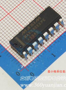 RS232芯片 MAX232EEPE+ DIP-16 MAXIM(美信)