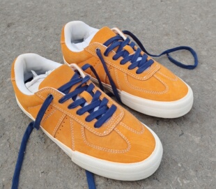 减震鞋 库存鞋 橙色橘色 滑板鞋 小瑕疵 垫孤品实拍图39无盒袋装