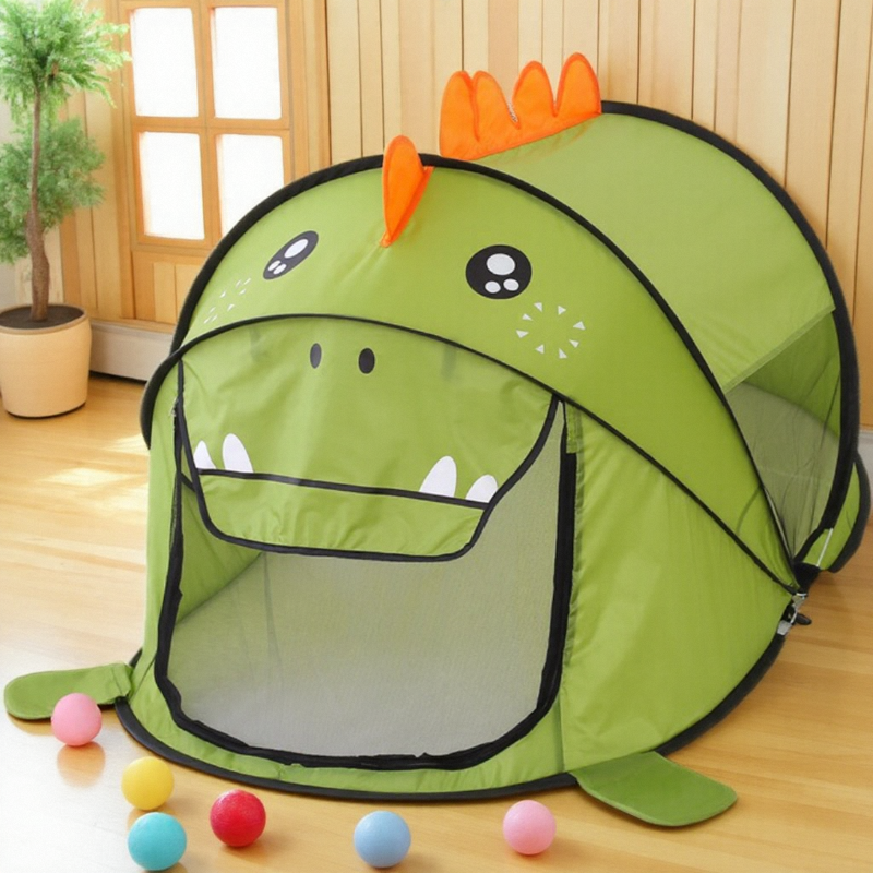 小恐龙玩具城堡卡通海洋球