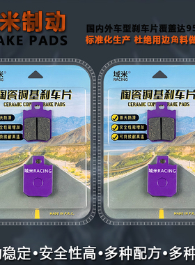 九号F2z110/90 Nz90 新Cz90 VzMIX跨骑xyber电动车舒适前后刹车片