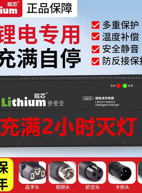 自动断电快充锂电池电动车充电器36V48V60V72V54.6V5a代驾车通用