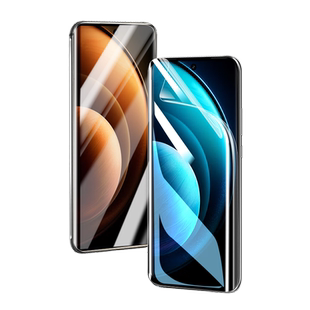 适用vivox100手机膜x100pro水凝钢化膜vivo新款x100ultra曲面vovo全包覆盖por高清vivox曲屏叉100保护pr0贴膜