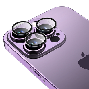 MOSBO适用苹果14镜头膜iphone13手机摄像头保护15pro后置新款16promax镜头圈ip全包14pm贴膜十四钢化相机外壳