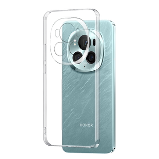 适用荣耀magic6手机壳华为荣耀magic6pro新款全包壳magic6系列honor透明保护套mgaic6超薄防摔por硅胶男女膜6