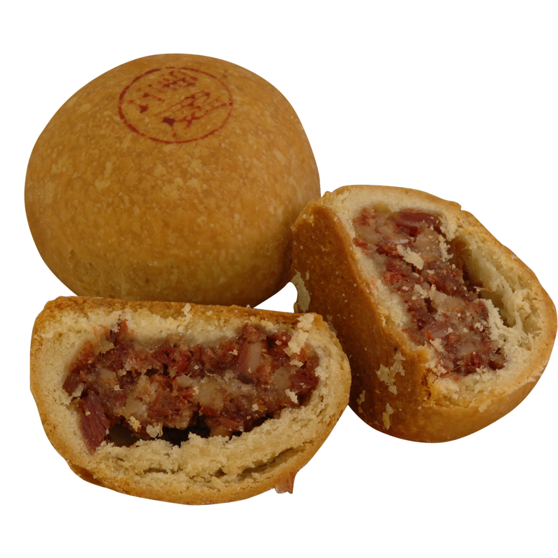 昆明中秋酥皮松仁云腿月饼