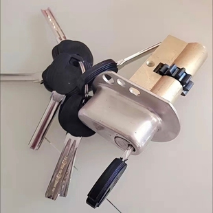 老式 锁芯新九型防盗门小九9B11齿轮老九圆平底宝得安铝合金老9型