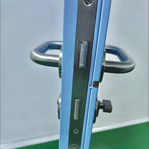 木门锁房间门防火锁防火门锁通用型办公楼全套双弯医院5072分体锁