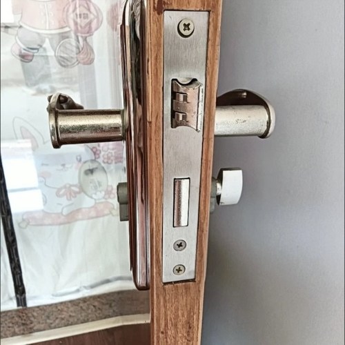 房门锁配件静音锁舌木门木门锁锁具室内锁体通用型可反提锁芯