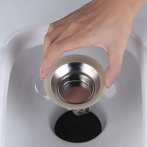 厕所防臭卫生间不锈钢便器塞子