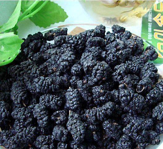 中药材桑葚子 干吃桑实葚乌椹文武实药用黑椹桑枣桑垂500g克包邮