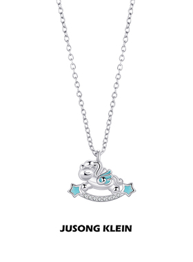 小众独角兽甜美锁骨链