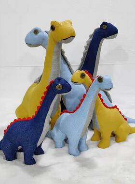 直发创意儿童恐龙公仔儿 可爱装饰玩偶 恐龙派对毛绒玩具抱枕