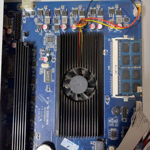 可维修6口千兆D525软路由主板 NSM-D525-6L V1.0议价