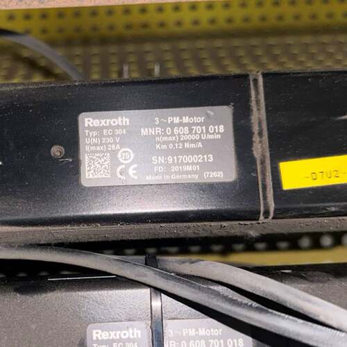 可维修德国Rexroth拧紧器EC304电机，型号06087议价