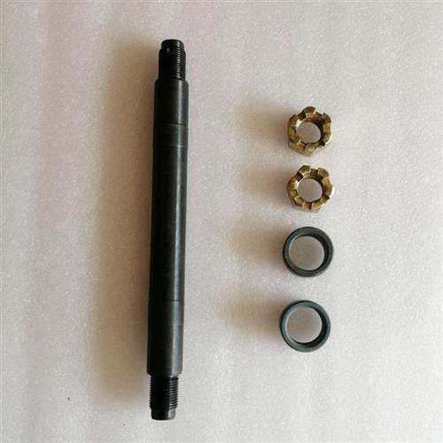 五征原厂配件农用三轮车小银虎金玉虎奥翔306前轮轴  长度380mm