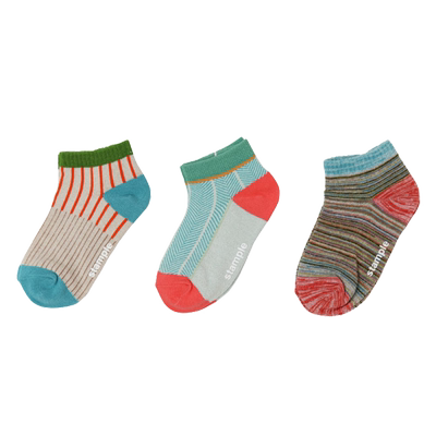 日本stample儿童袜子加厚款毛圈