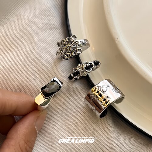猫咪高级感小众设计戒指小众设计