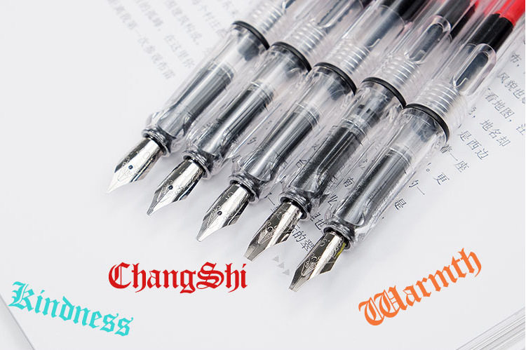 鸭嘴平行尖美术钢笔可写藏文英文书法哥特体罗马体维吾尔语