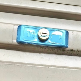 通用铜锁芯防盗门锁中间开卷拉门锁卷门锁通用型十字锁芯铜芯十字