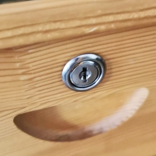 柜锁暗装加长抽斗锁文件柜锁柜子锁抽屉锁老式办公桌家具锁柜台