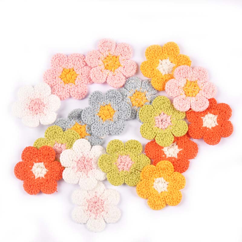 32mm六瓣花DIY手工装饰配件